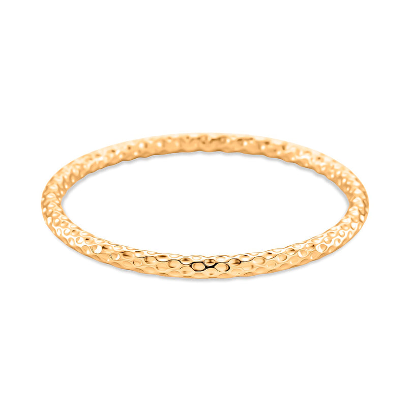DESIGNER INSPIRED Gold Plated Bangle (8 inch)