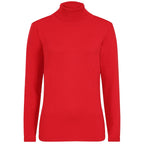 Emreco Classic Roll Neck Jumper (Size L, 16-18) - Red