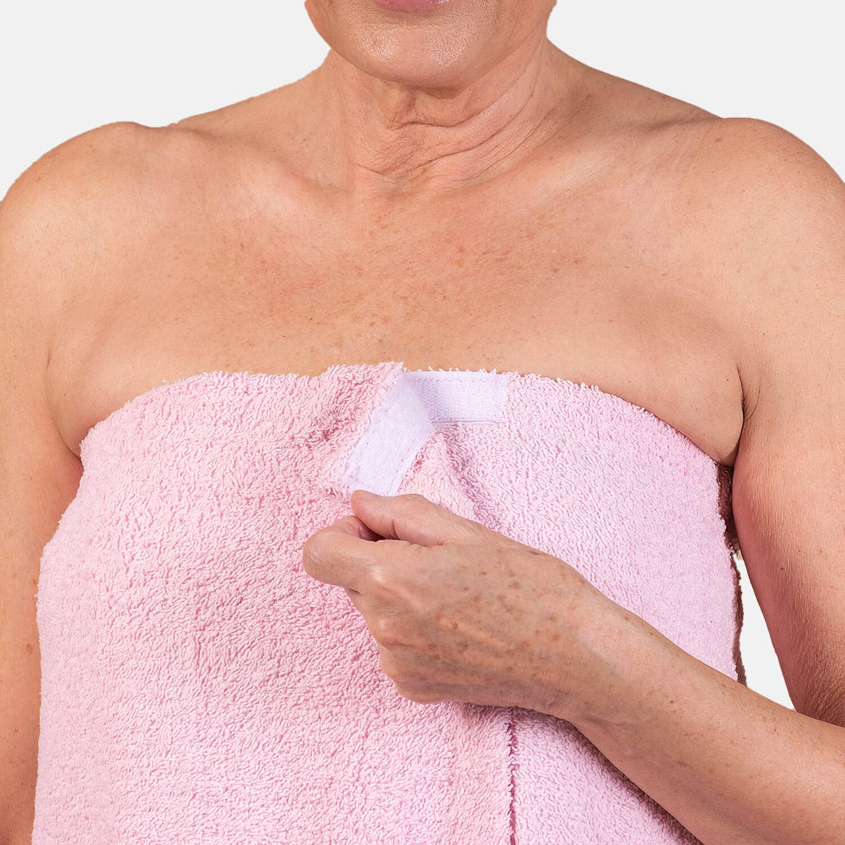 Women Body Wrap Bath Towel with Shower Cap - Lavender 7173864 6