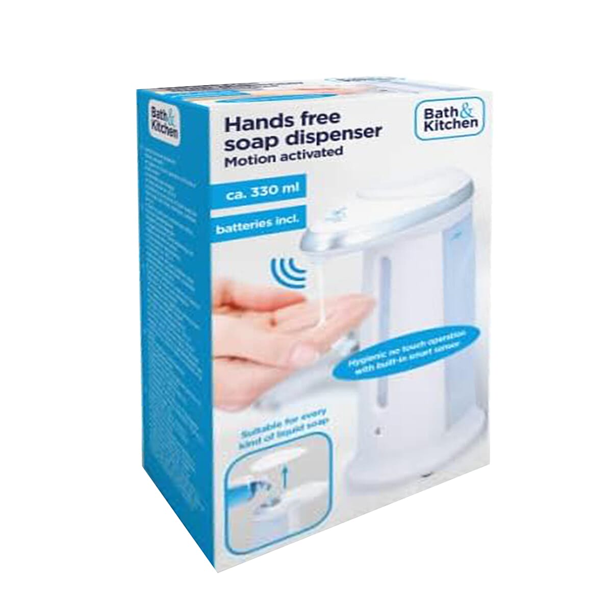 Bath and Shower Soap Dispenser - Automatic - with Sensor Hands Free Soap Dispenser Motion Activated (330ml) 7798083 0