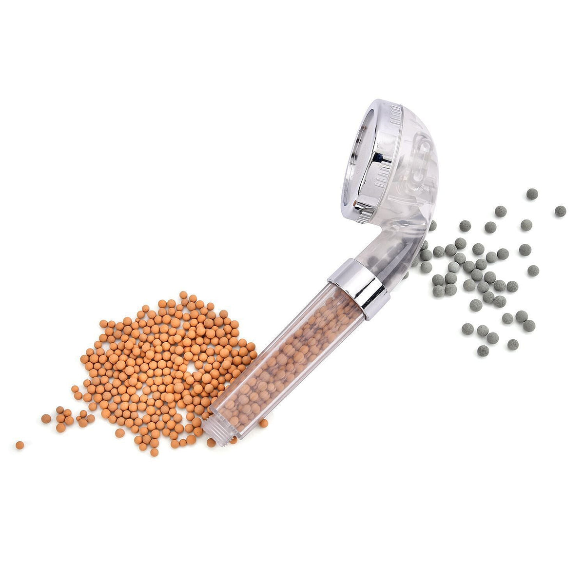 High-Pressure Ionic Filter Shower Head with 3 Adjustable Spray Settings (22 x 8cm) V32604060 0
