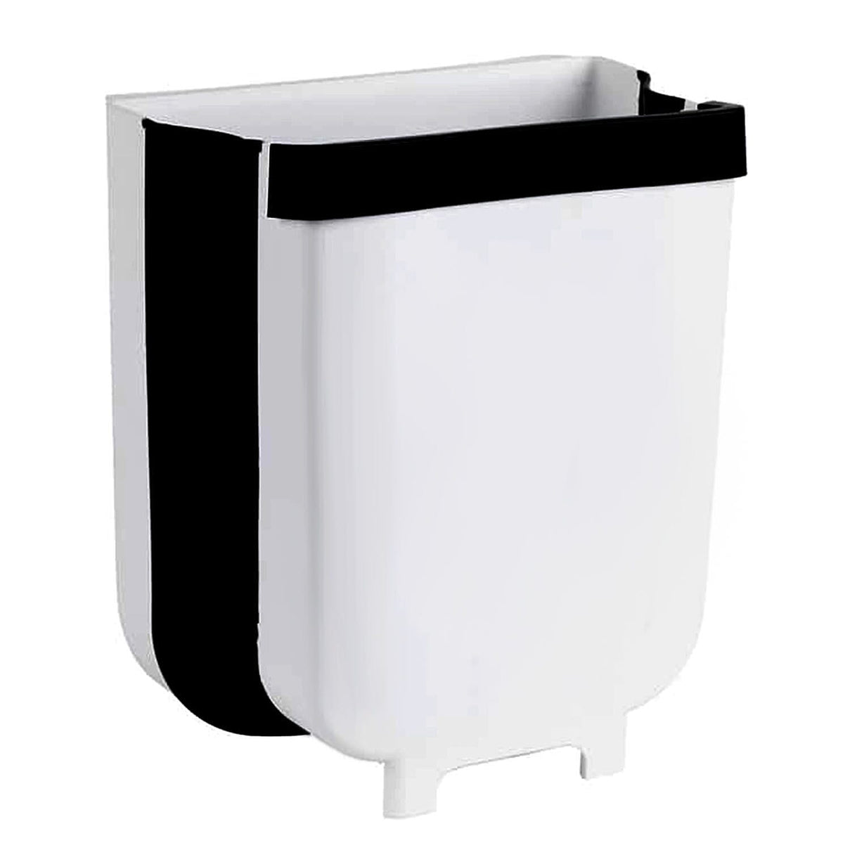 Portable Wall Mounted Kitchen Garbage Can (9L) - White 7967099 0