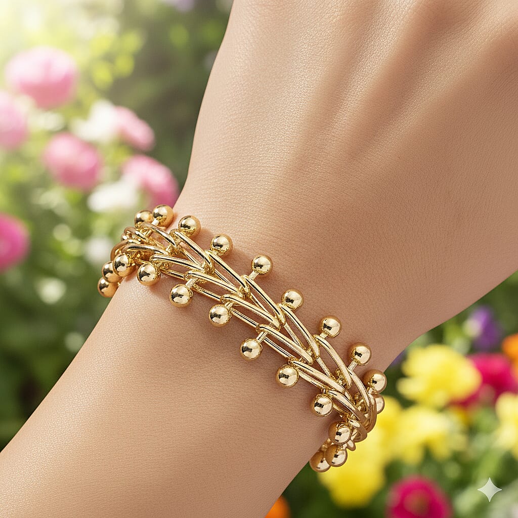 Designer Inspired Rhythm Bracelet (Size - 7.25-1 Ext)