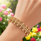 Designer Inspired Rhythm Bracelet (Size - 7.25-1 Ext)