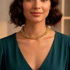 Designer Inspired-Rhythm  Necklace (Size - 18-2 Ext)