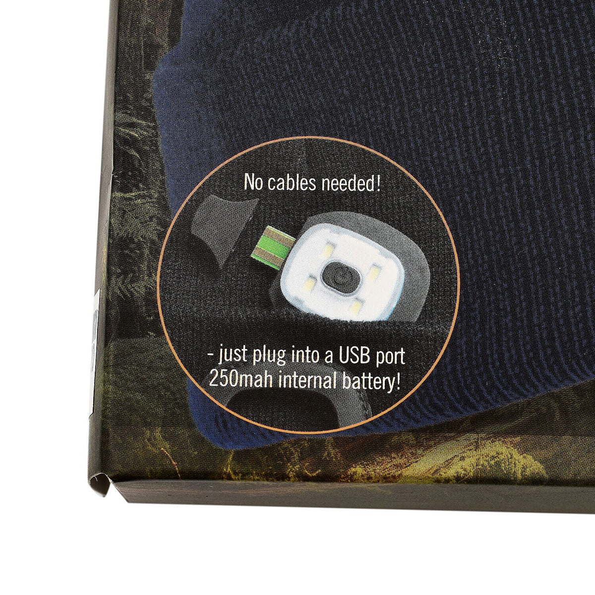Beanie Hat with Rechargeable Head Torch - Blue 7270020 4