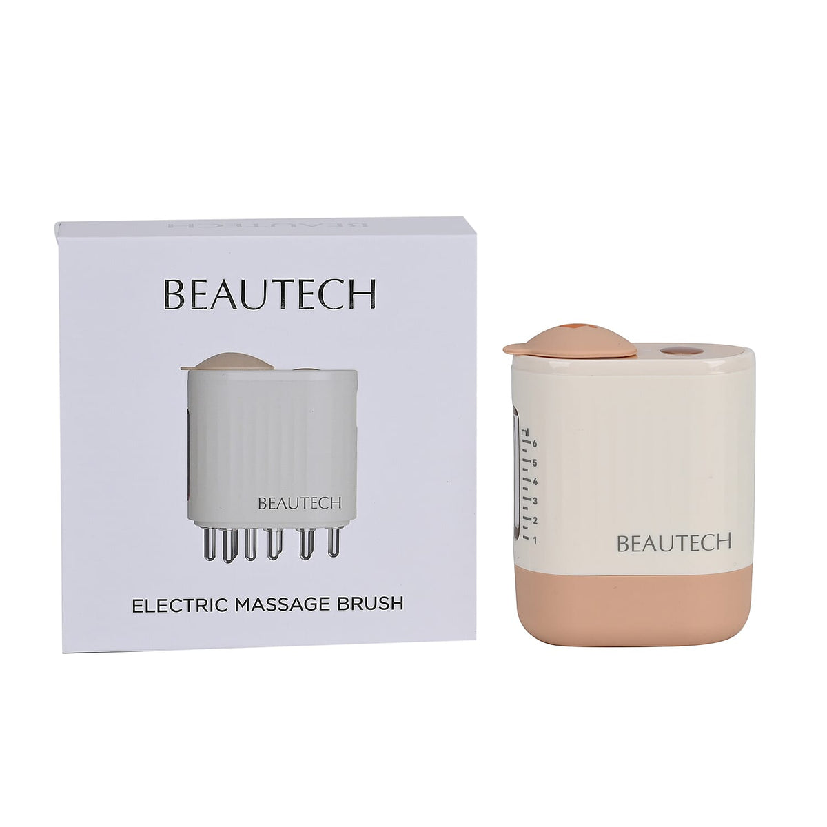 Beautech Electric Massage Brush - 3 Modes Include Hair Growth Mode, Massage Mode, and Rejuvenation mode, red light wave function, vibration function, and micro current function 7812959 8