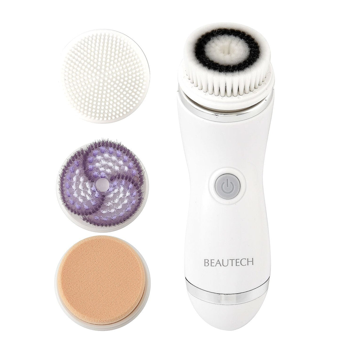 Beautech 4 in 1 Facial Cleansing Brush (2 AA Batteries,Not Inc.) 7267893 0