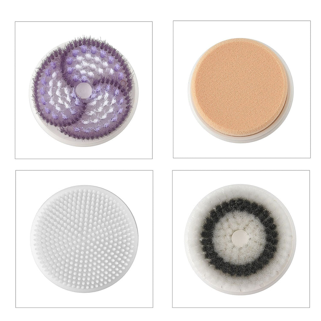 Beautech 4 in 1 Facial Cleansing Brush (2 AA Batteries,Not Inc.)