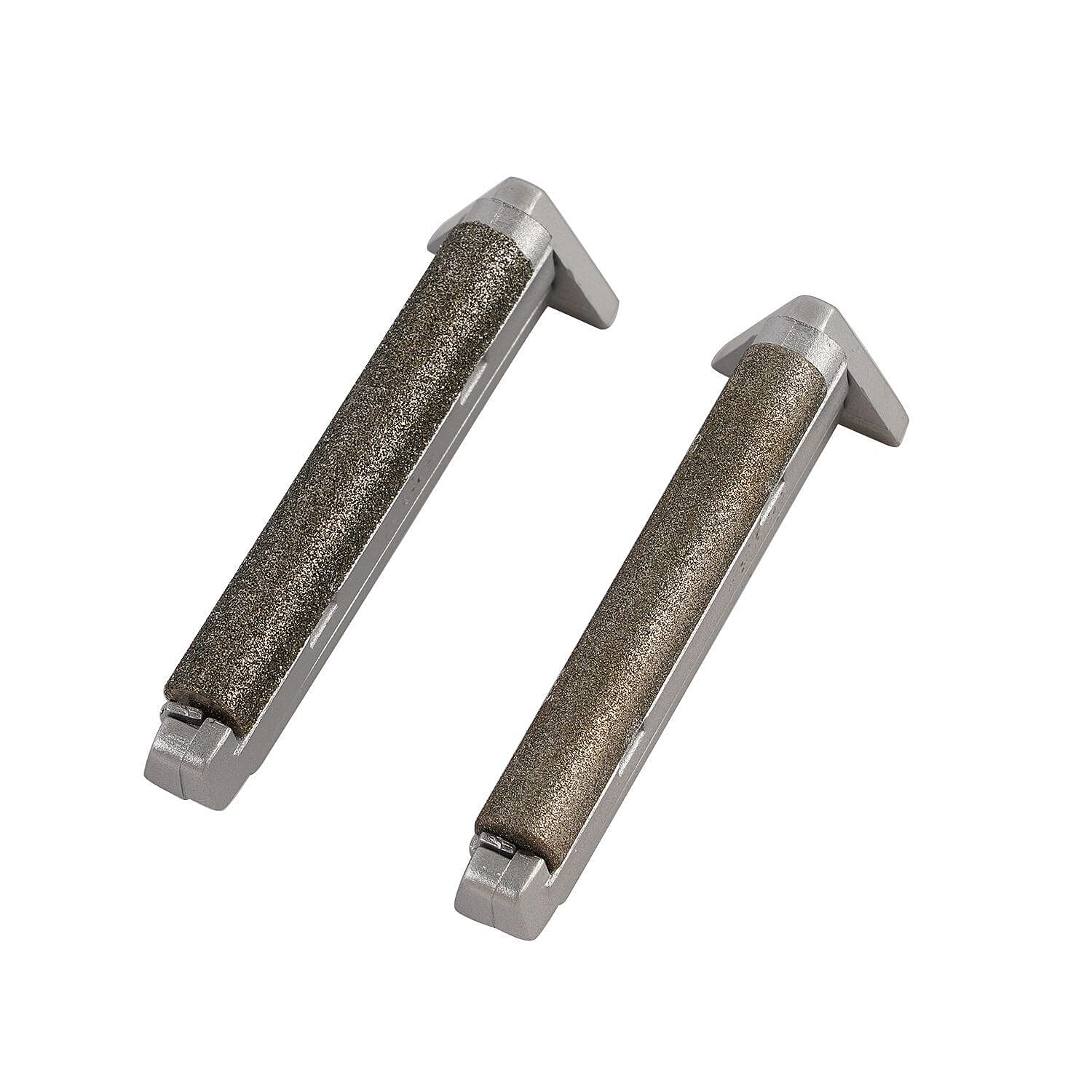 Set of 2 - Beautech Exfoliating Heads - White - Silver 7227372 2