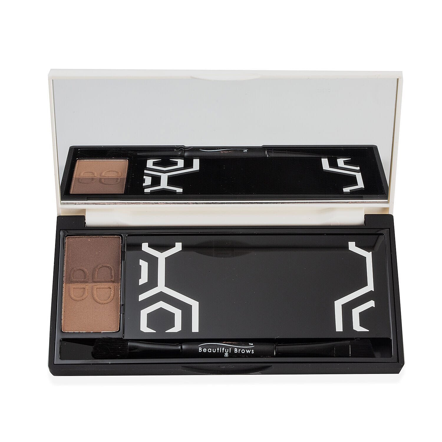 Beautiful Brows- Fab Brows (Incl. Powder, Brush &amp; 6 Stencils) - Medium Dark  (1.985 G) 3360101 0