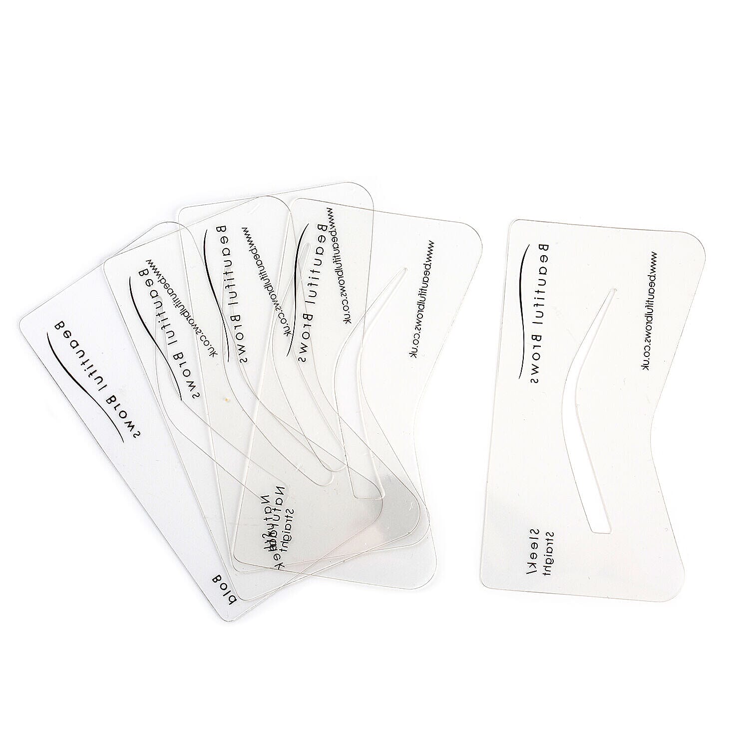 Beautiful Brows- Fab Brows (Incl. Powder, Brush &amp; 6 Stencils) - Medium Dark  (1.985 G) 3360101 3
