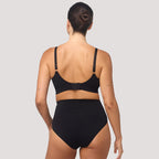 Bella Bodies Pack of 2 - Easyfit Adjustable Quick-Dry Wirefree Travel Bra with Removable Bra Pads (Size M) - Black