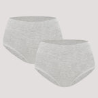Closeout Deal Price - Set Of 2 Bella Bodies Knitted Underwear (Size S) - Grey Marle