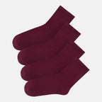 Bella Bodies Pack Of 2 - Bamboo Boot Socks (One Size) - Cherry Berry