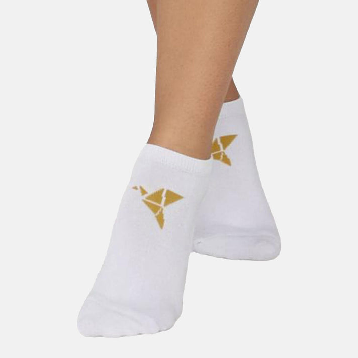 Bella Bodies Pack of 2 - Bamboo Viscose Cushioned Sneaker Socks (Size 5 To 8) - White 8421823 2