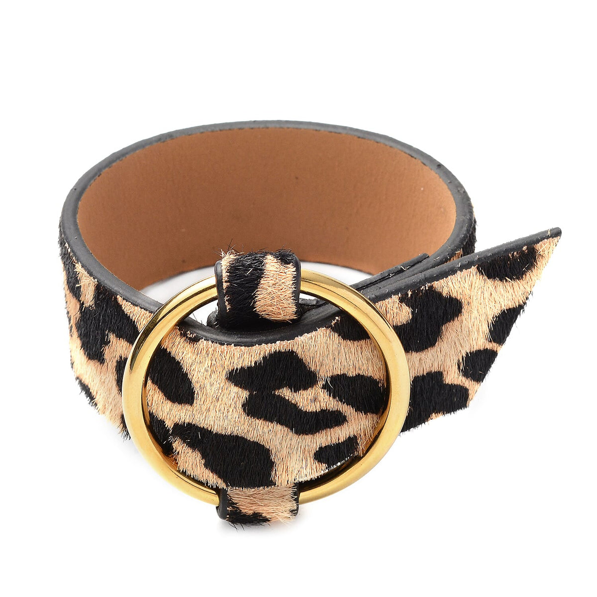 Belt Buckle Bangle (Size 8) in Stainless Steel 6346407 0