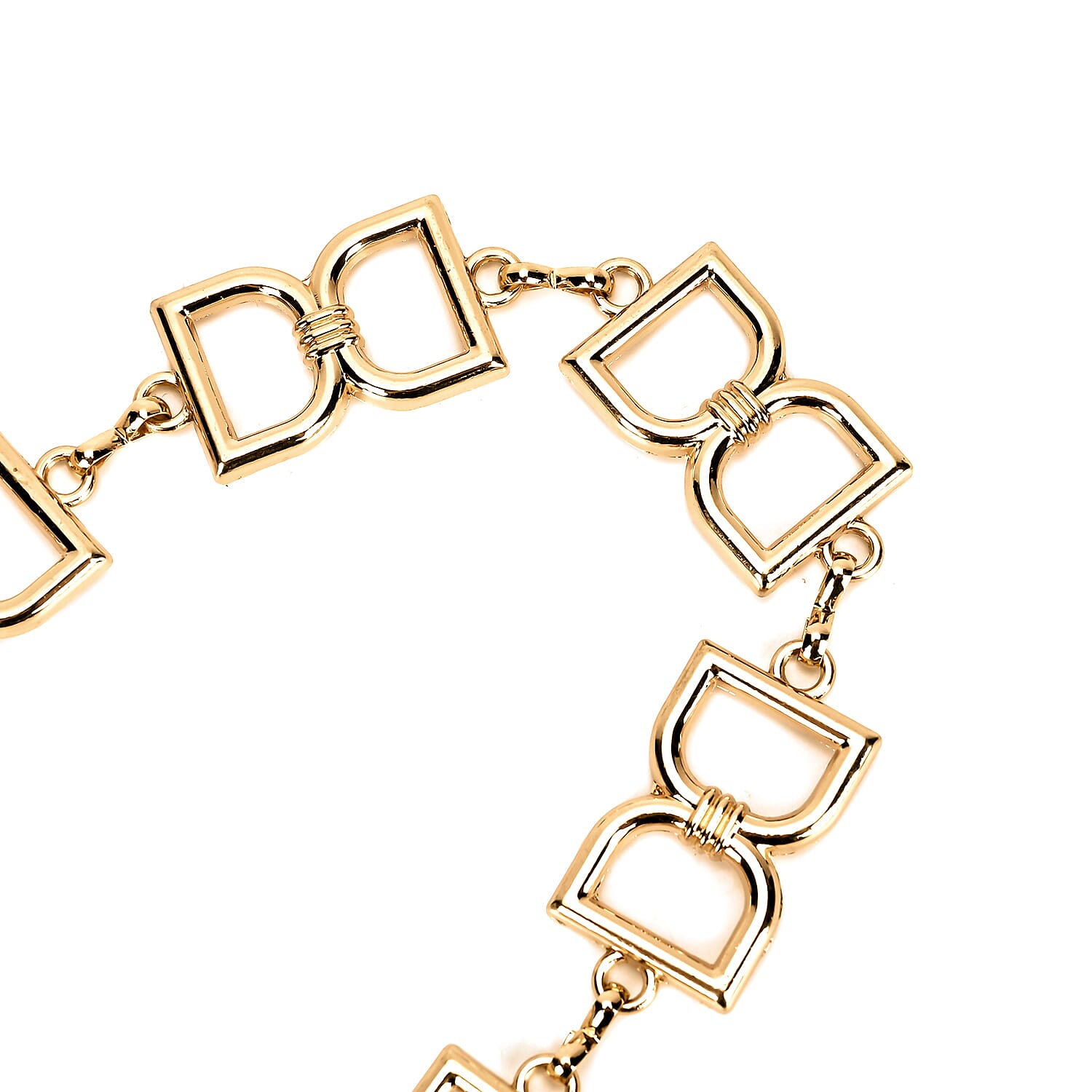 Women Stylish Chain-Link Belt (110cm) - Golden 7733598 5