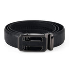 Genuine Leather Belt with Gift Box (Size - 115 CM) - Black