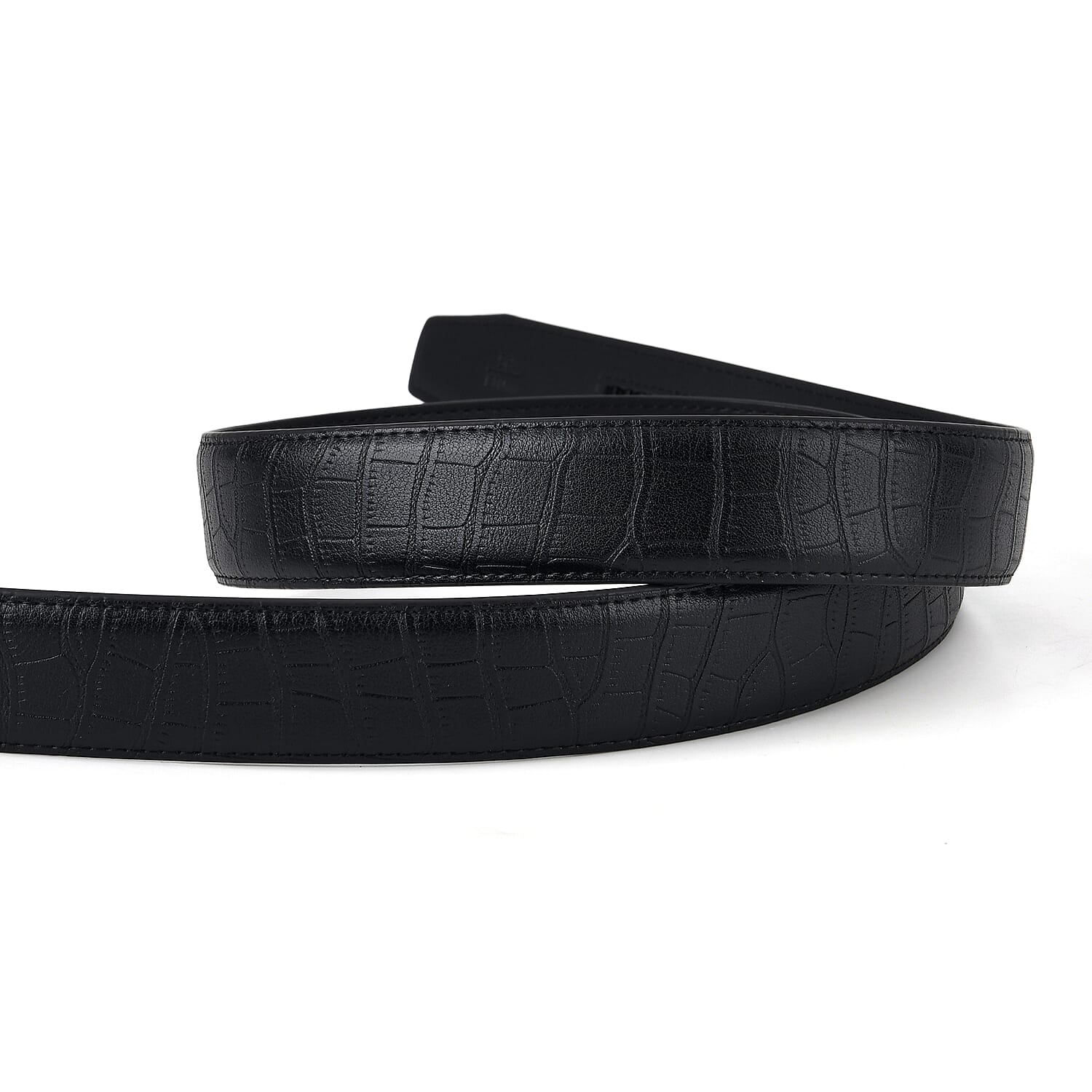Genuine Leather Belt with Gift Box (Size - 115 CM) - Black 8426249 7