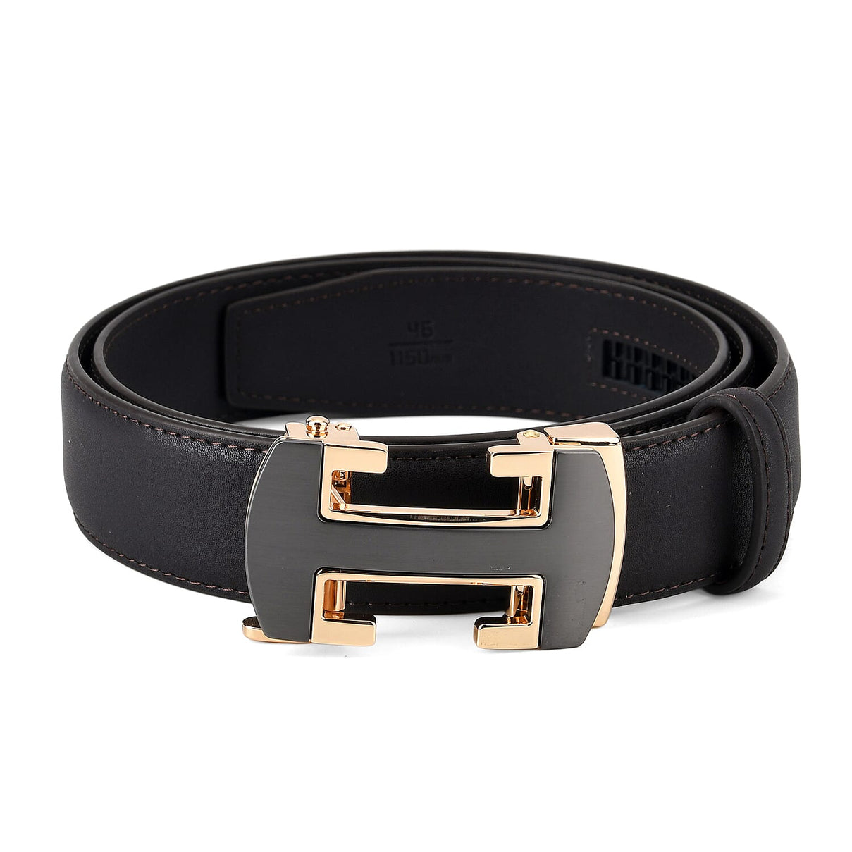 Genuine Leather Belt with Gift Box (Size - 130 CM) - Dark Brown 8426221 4