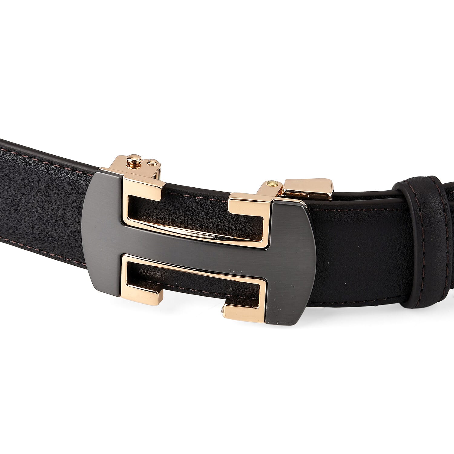 Genuine Leather Belt with Gift Box (Size - 130 CM) - Dark Brown 8426221 5