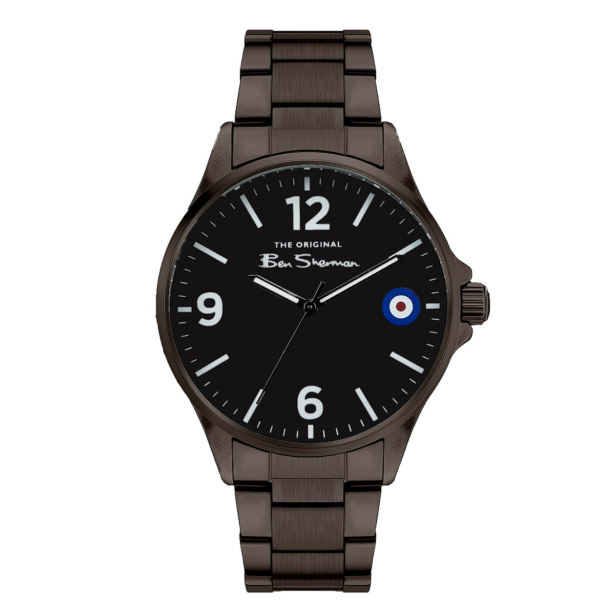 Ben Sherman Analog Watch with Black Stainless Steel Bracelet. 7174910 0