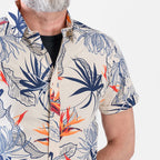 Bench Dexus Short Sleeve Shirt - Chalk L