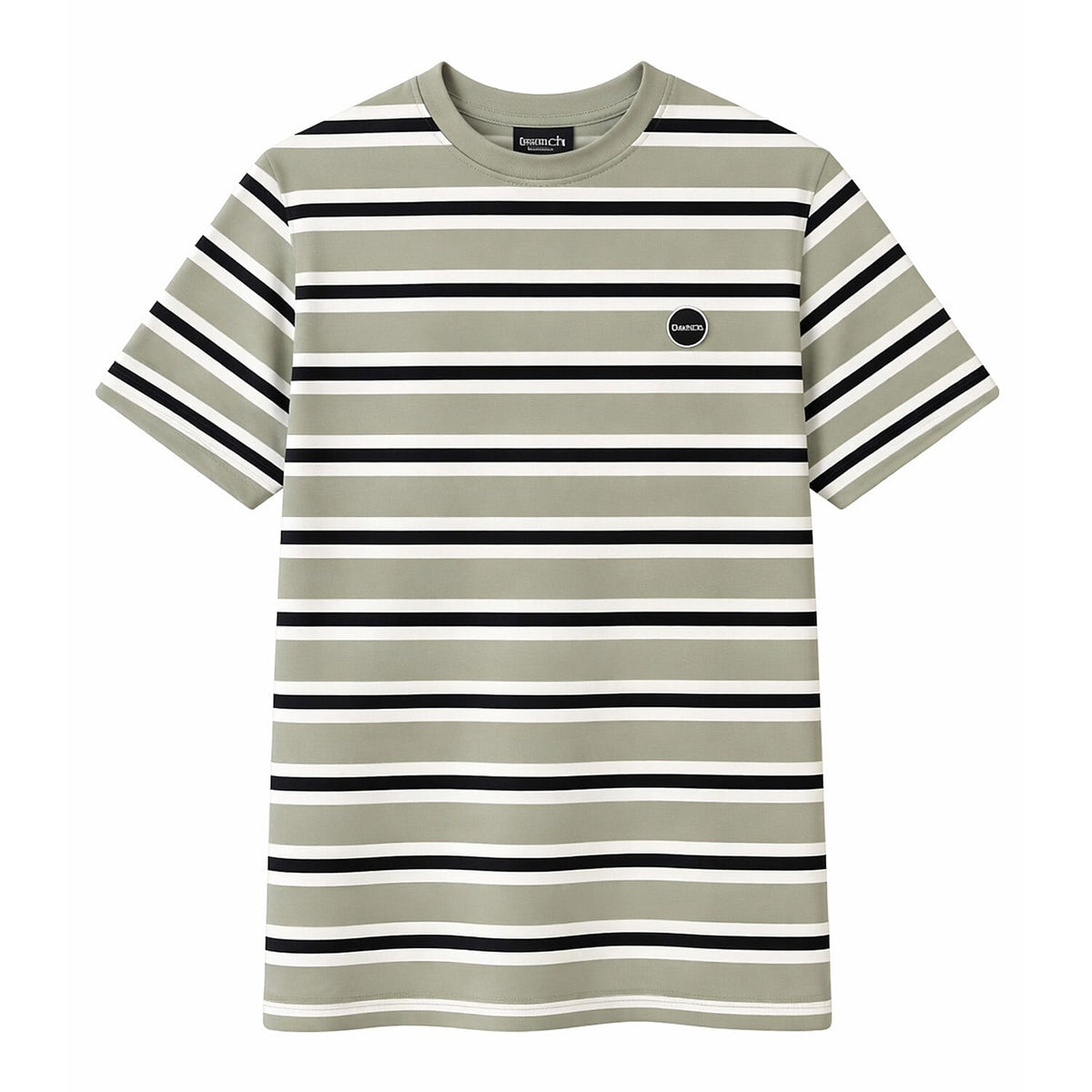 Bench Men's 100% Cotton Stripe Crew Neck Tee V32754956 0