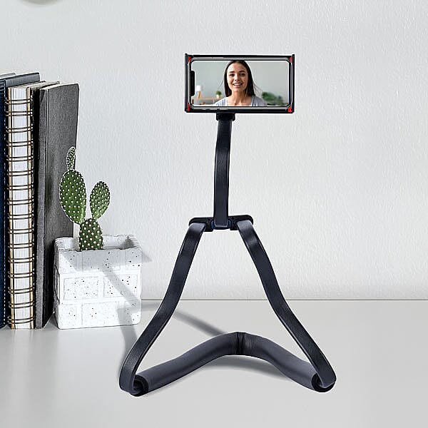 Bendable Phone Holder with 360 Rotation - Black 6326823 0