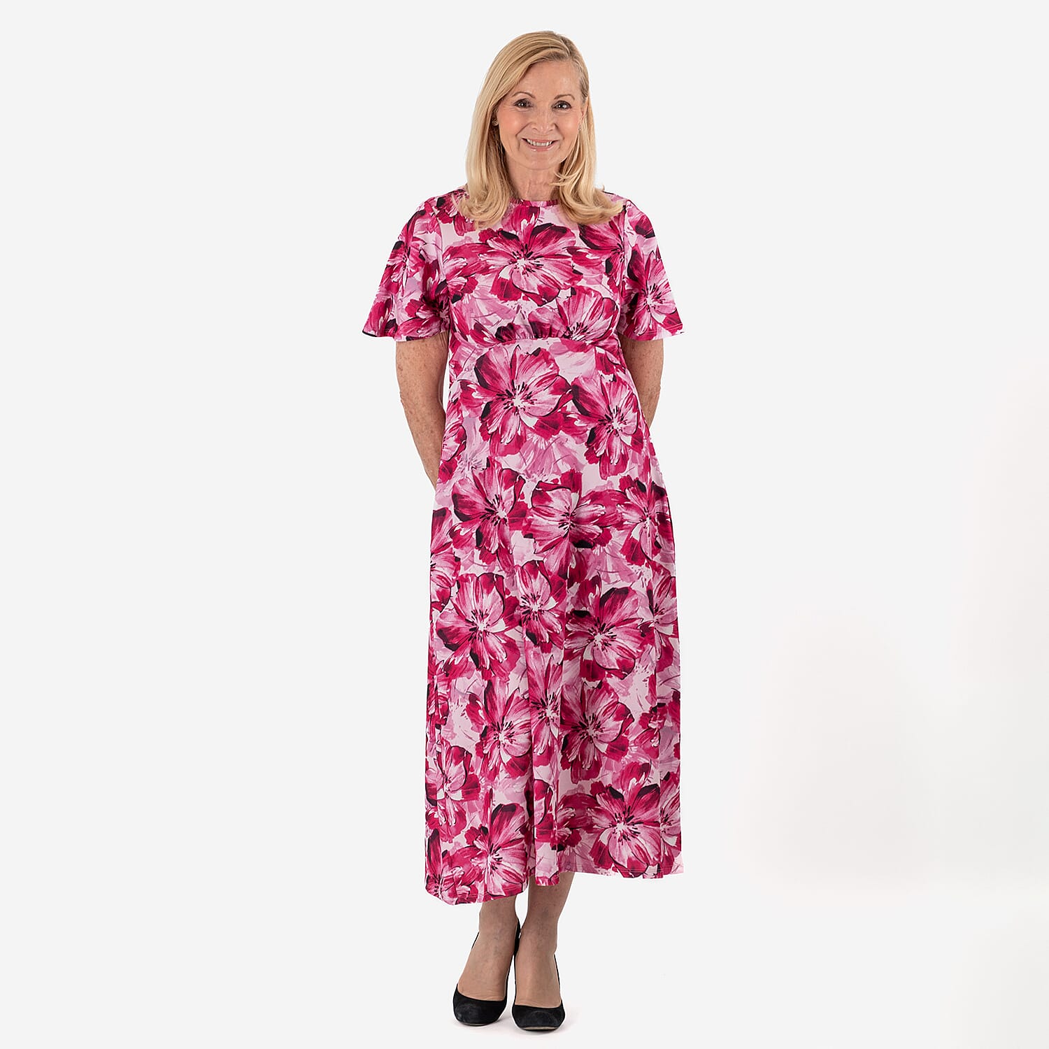 Tjc Woven Dress (Size - 12) - Pink 8066778 0