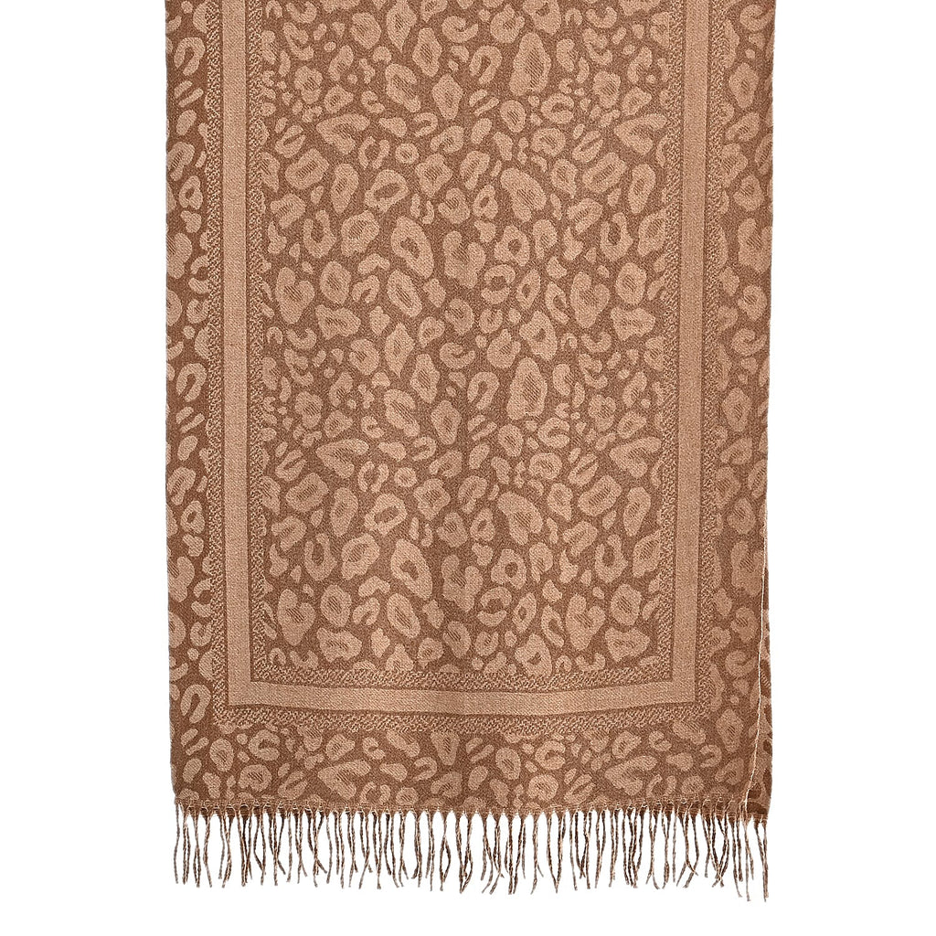 Best Seller Jacquard Shawl (180 X 63 Cm) - Brown