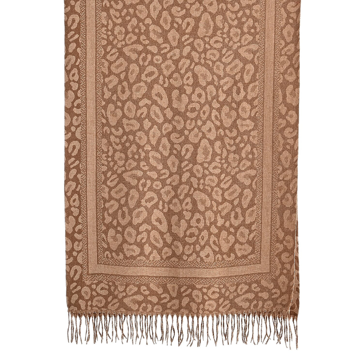 Jacquard Shawl for Women with Tassels V32512508 7