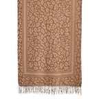 Best Seller Jacquard Shawl (180 X 63 Cm) - Brown
