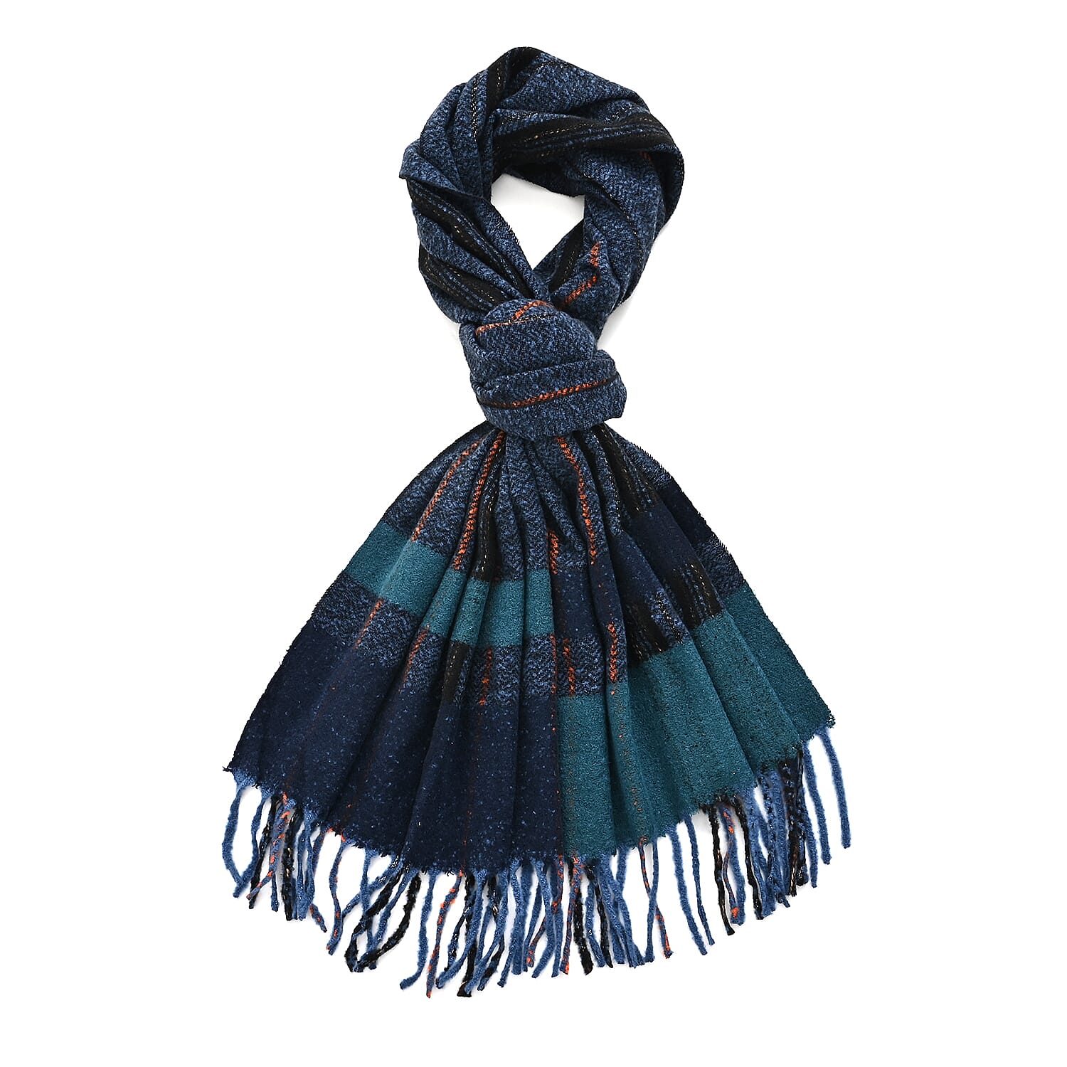 Jacquard Shawl for Women with Tassels 8270138 5