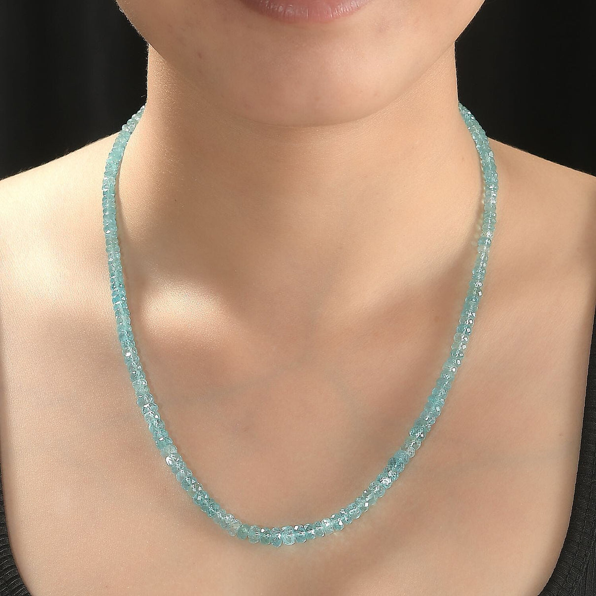 Betroka Blue Apatite Necklace (Size - 18)  Sterling Silver 10.50 ct. 7895673 3