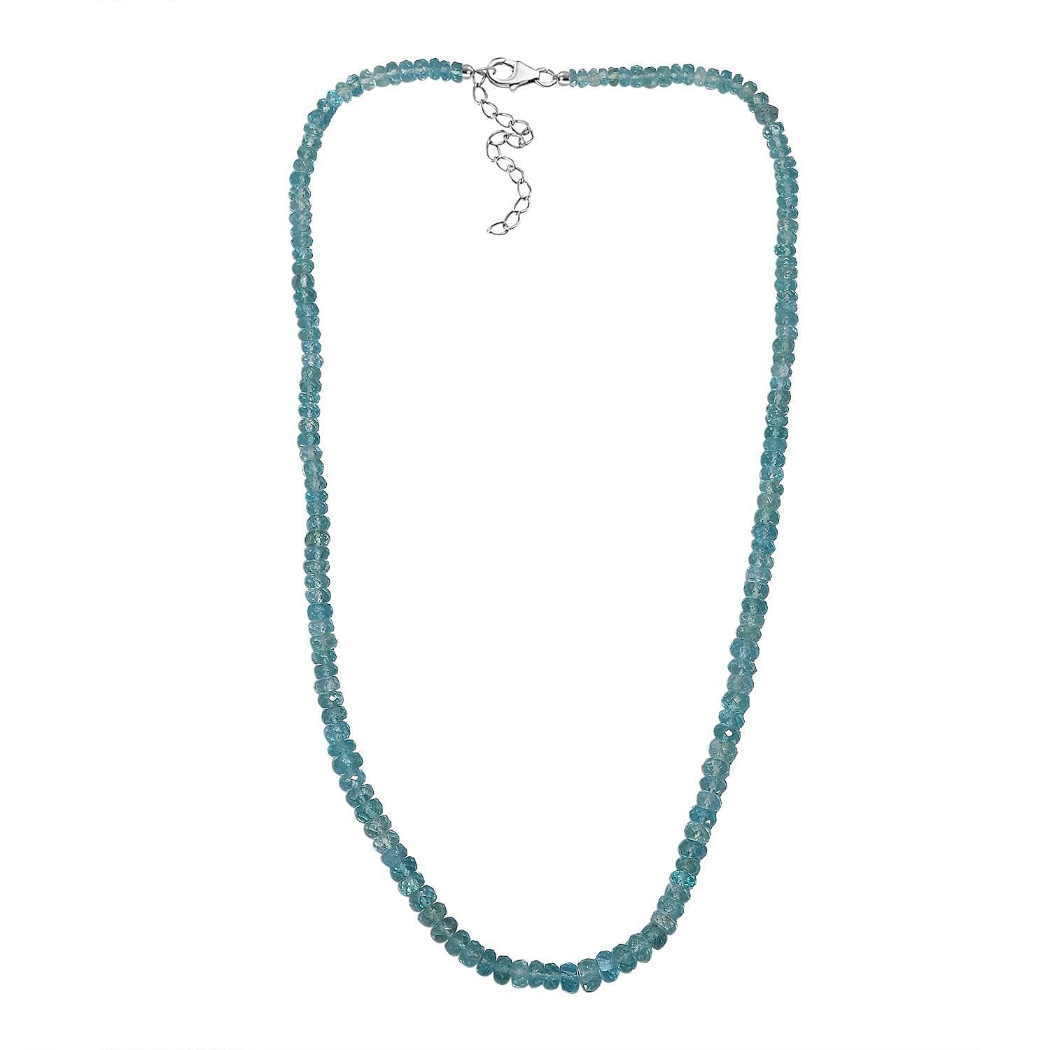 Betroka Blue Apatite Necklace (Size - 18)  Sterling Silver 10.50 ct. 7895673 4
