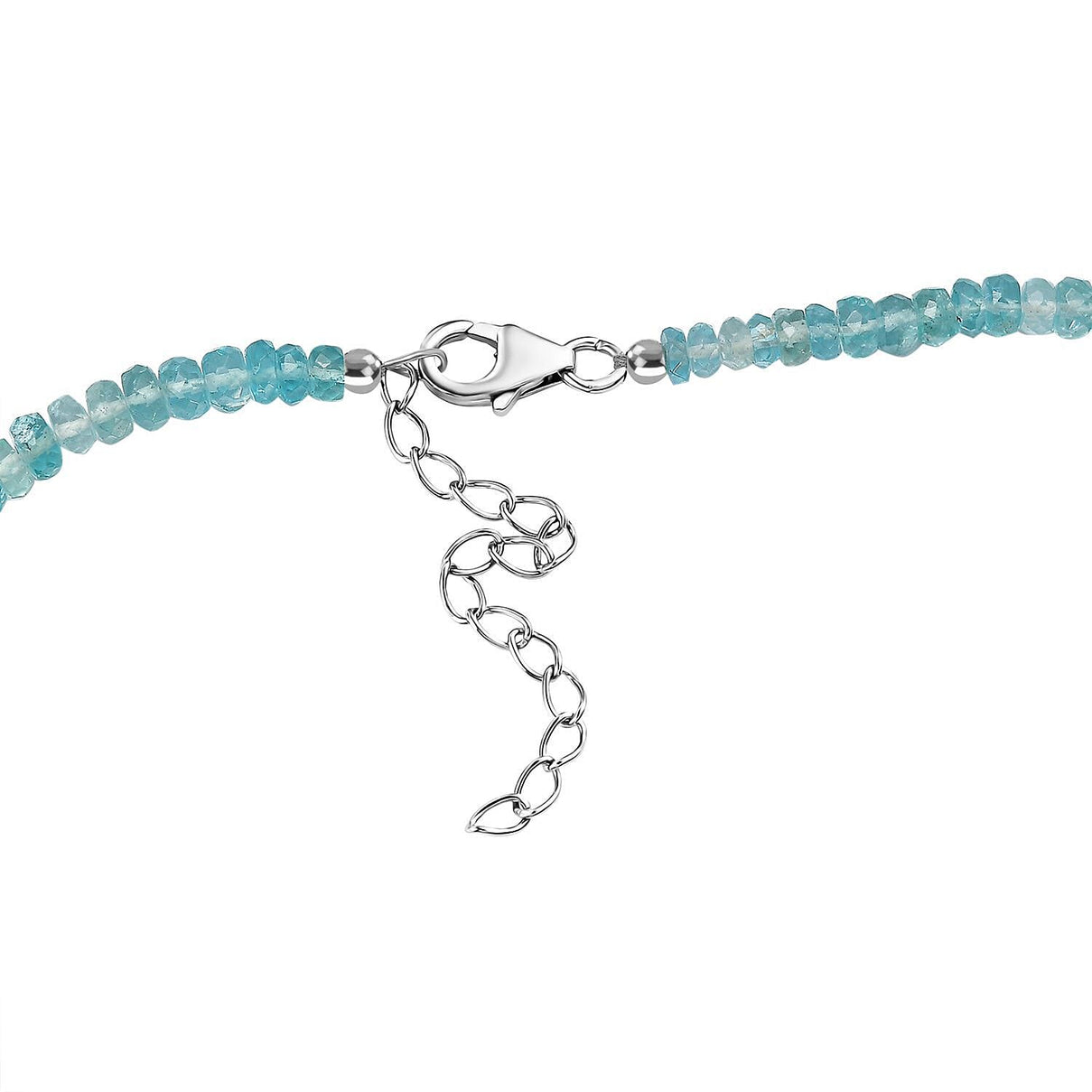 Betroka Blue Apatite Necklace (Size - 18)  Sterling Silver 10.50 ct. 7895673 5