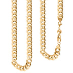 Biggest Silver Deal of 2024 - Italian Made Yellow Gold Plated Sterling Silver Flat Curb Necklace (Size - 20) With Lobster Clasp, Silver Wt. 55.70 Gms.