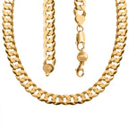 Biggest Silver Deal of 2024 - Italian Made Yellow Gold Plated Sterling Silver Flat Curb Necklace (Size - 20) With Lobster Clasp, Silver Wt. 55.70 Gms.