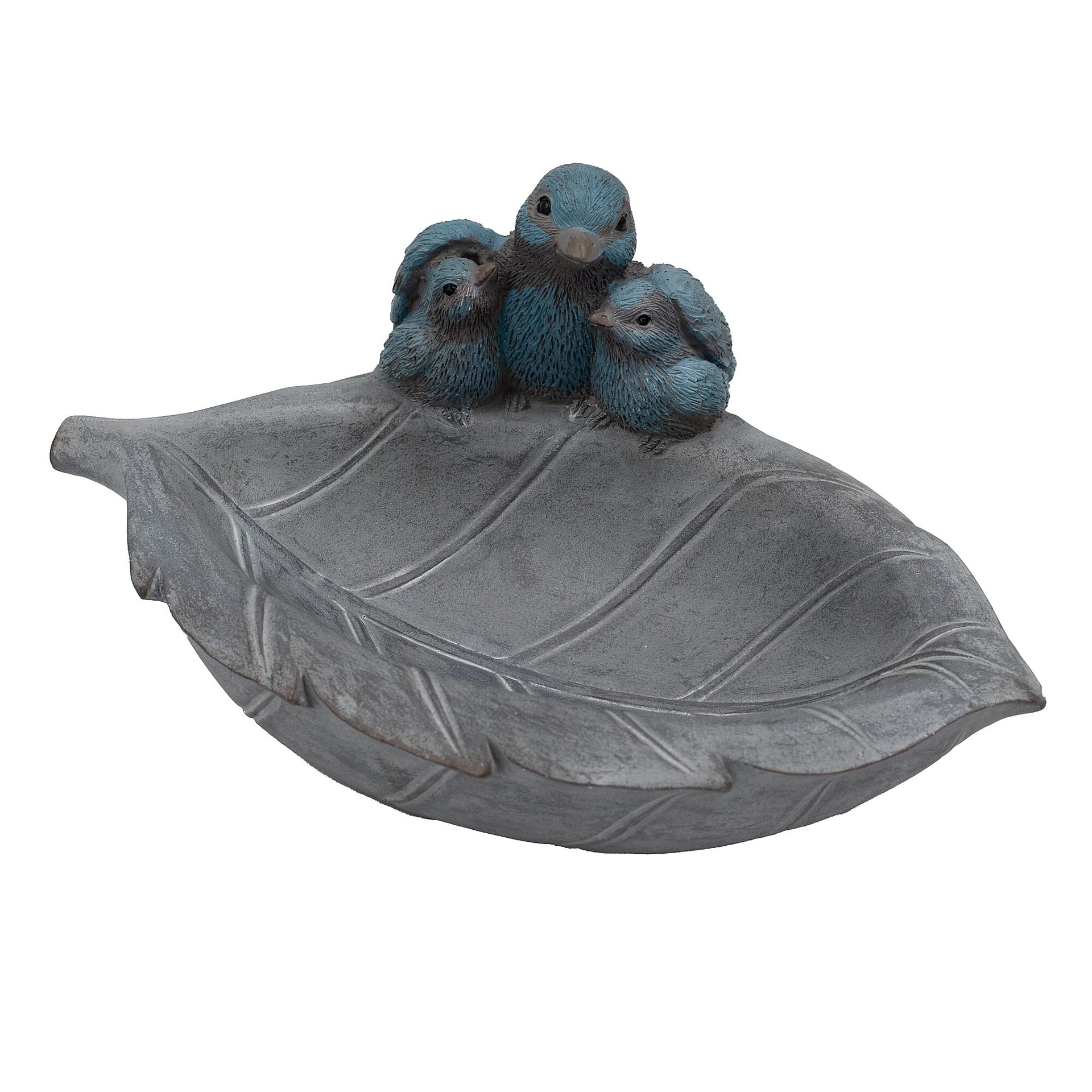 Outdoor Garden Bird Family Birdfeeder - Blue 7698759 0