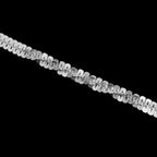 Italian Made Sterling Silver Bismark Chain (Size - 20) with Lobster Clasp