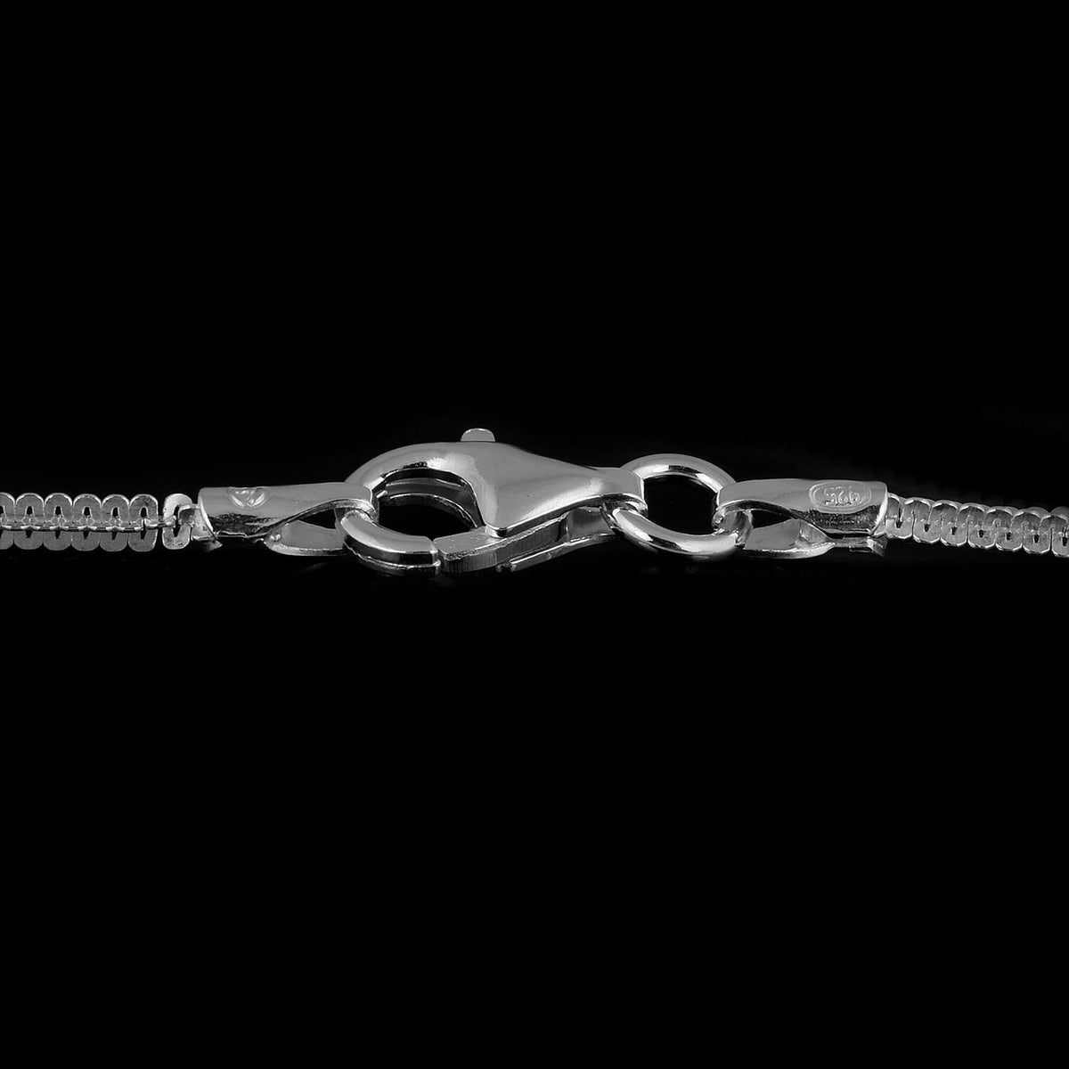 Bismark Chain Size 20 with Lobster Clasp in  Sterling Silver 6527617 3