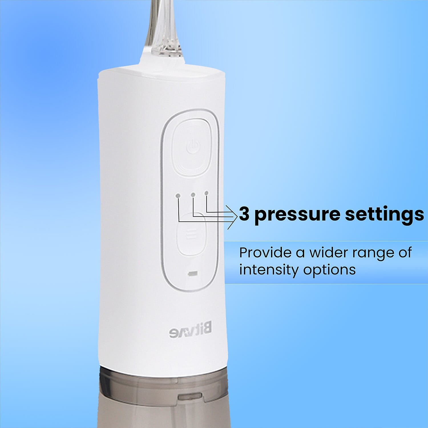 Bitvae Cordless Water Flosser with 5 Nozzles and Tongue Scraper - 3 Pressure Settings 7797951 4
