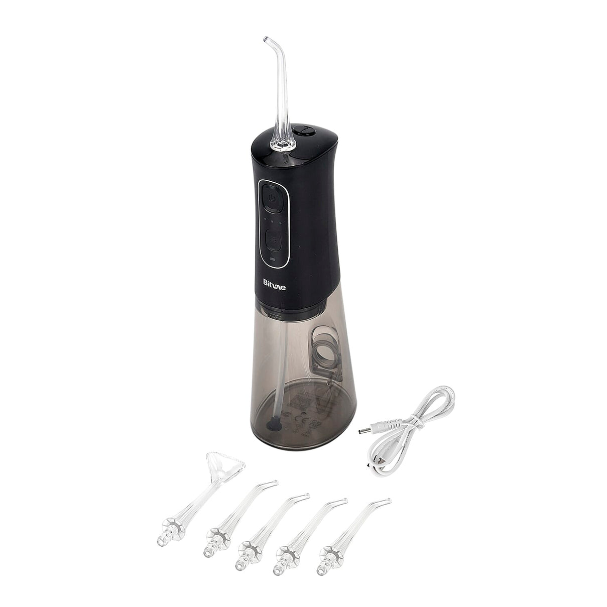 Bitvae Cordless Water Flosser with 5 Nozzles and Tongue Scraper - 3 Pressure Settings 7797949 9