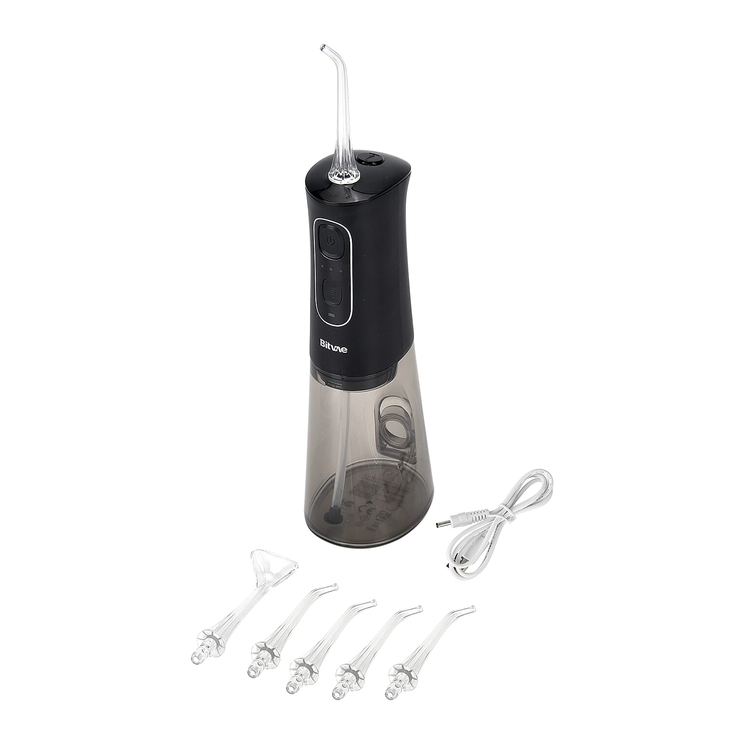 Bitvae Cordless Water Flosser with 5 Nozzles and Tongue Scraper - 3 Pressure Settings 7797949 9