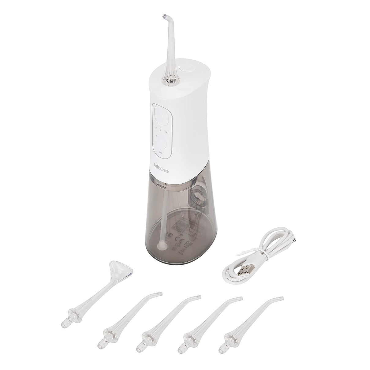 Bitvae Cordless Water Flosser with 5 Nozzles and Tongue Scraper - 3 Pressure Settings 7797951 9