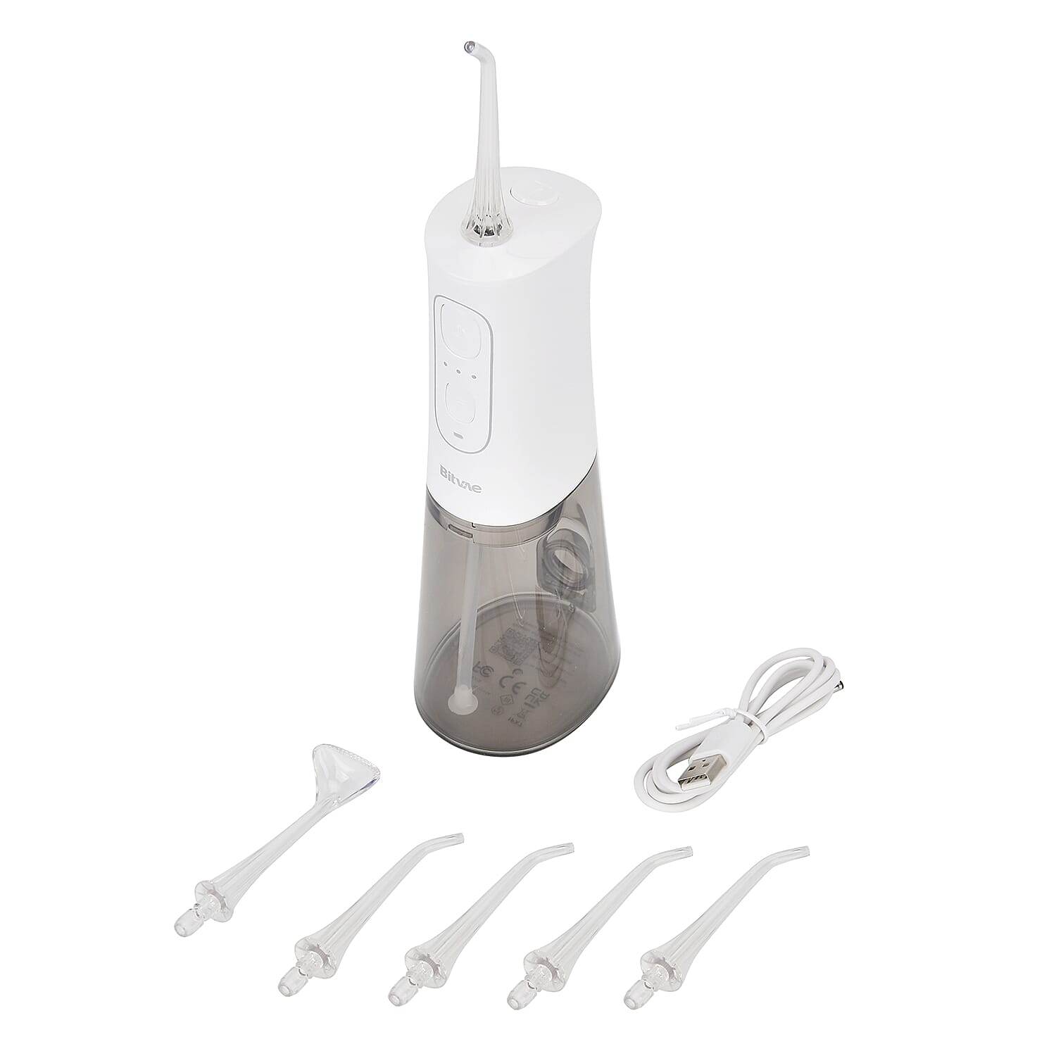 Bitvae Cordless Water Flosser with 5 Nozzles and Tongue Scraper - 3 Pressure Settings 7797951 9