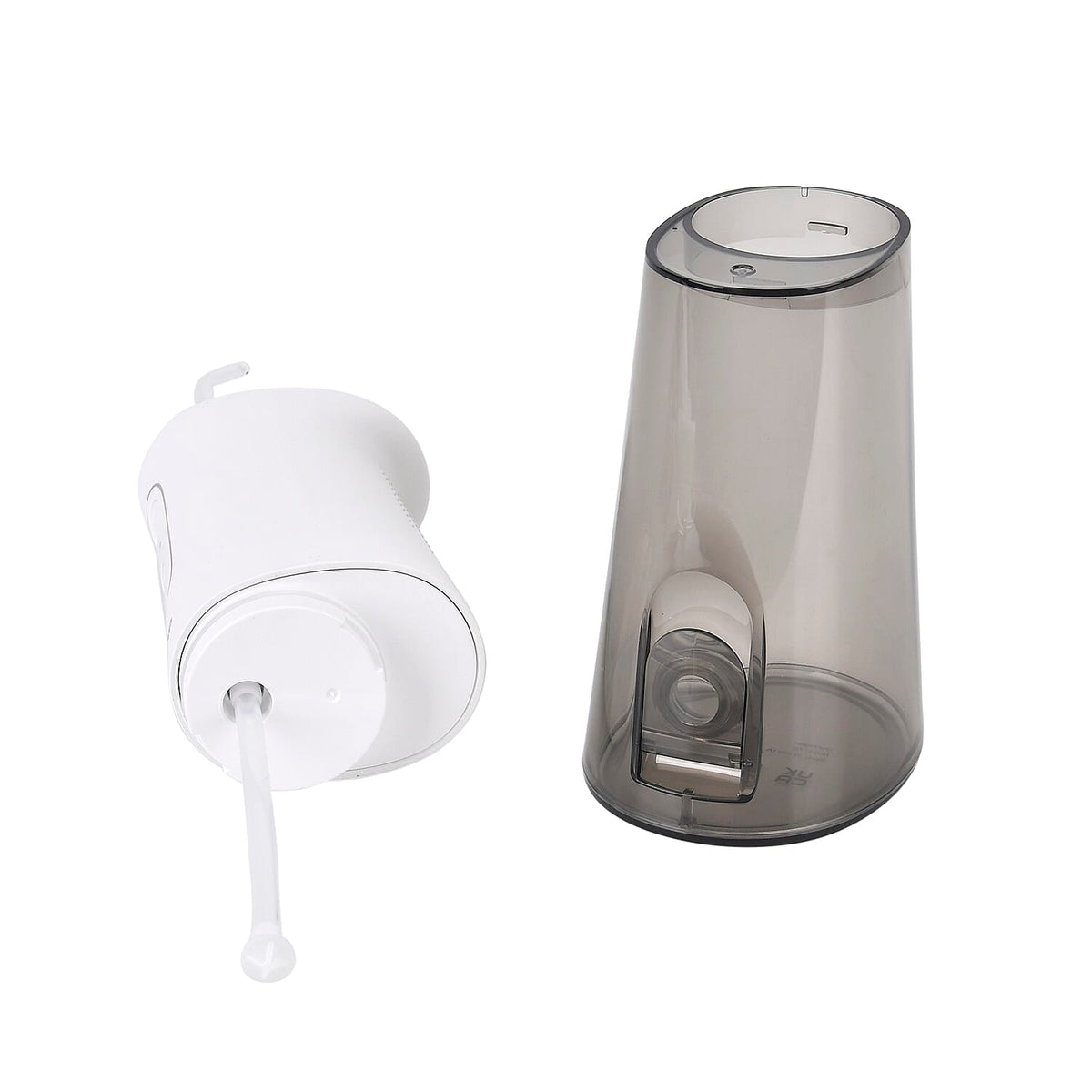 Bitvae Set of Sonic Toothbrush With 4 Replacement Heads, 5 Modes &amp; Smart Timer With Water Flosser With 4 Replacent Heads - White 7797963 7
