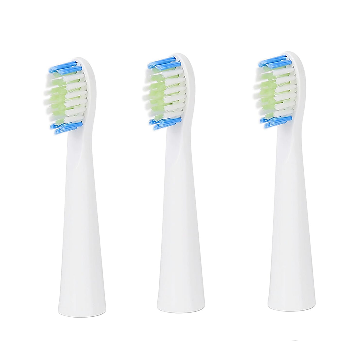 Bitvae Set of Sonic Toothbrush With 4 Replacement Heads, 5 Modes &amp; Smart Timer With Water Flosser With 4 Replacent Heads - White 7797963 13